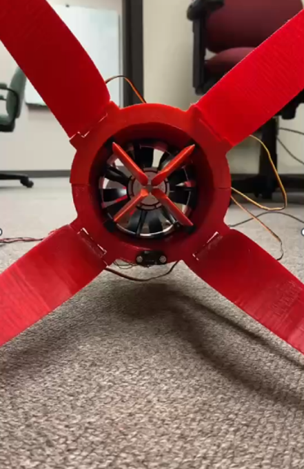 Control guide vanes in their neutral position